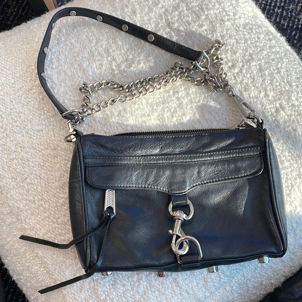 Rebecca Minkoff M.A.C Crossbody with Silver Detailing